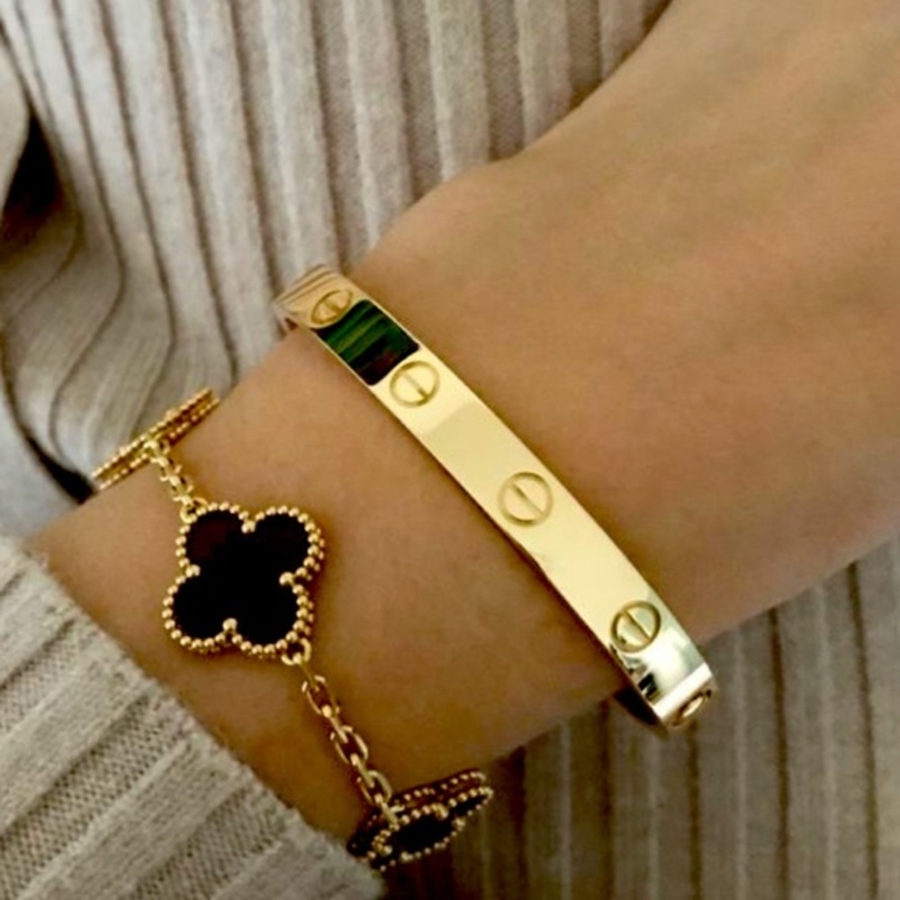 Gold Screw Bracelet Classic Model